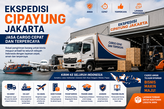 Ekspedisi Cipayung Jakarta – Jasa Cargo Cepat dan Terpercaya